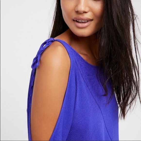 NWT Free People Clear Skies cold shoulder - s - Picture 5 of 8